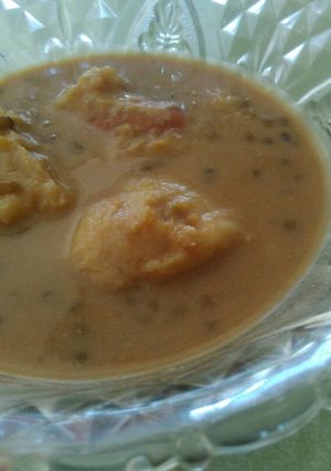 Foto resep Bubur Kacang Durian
