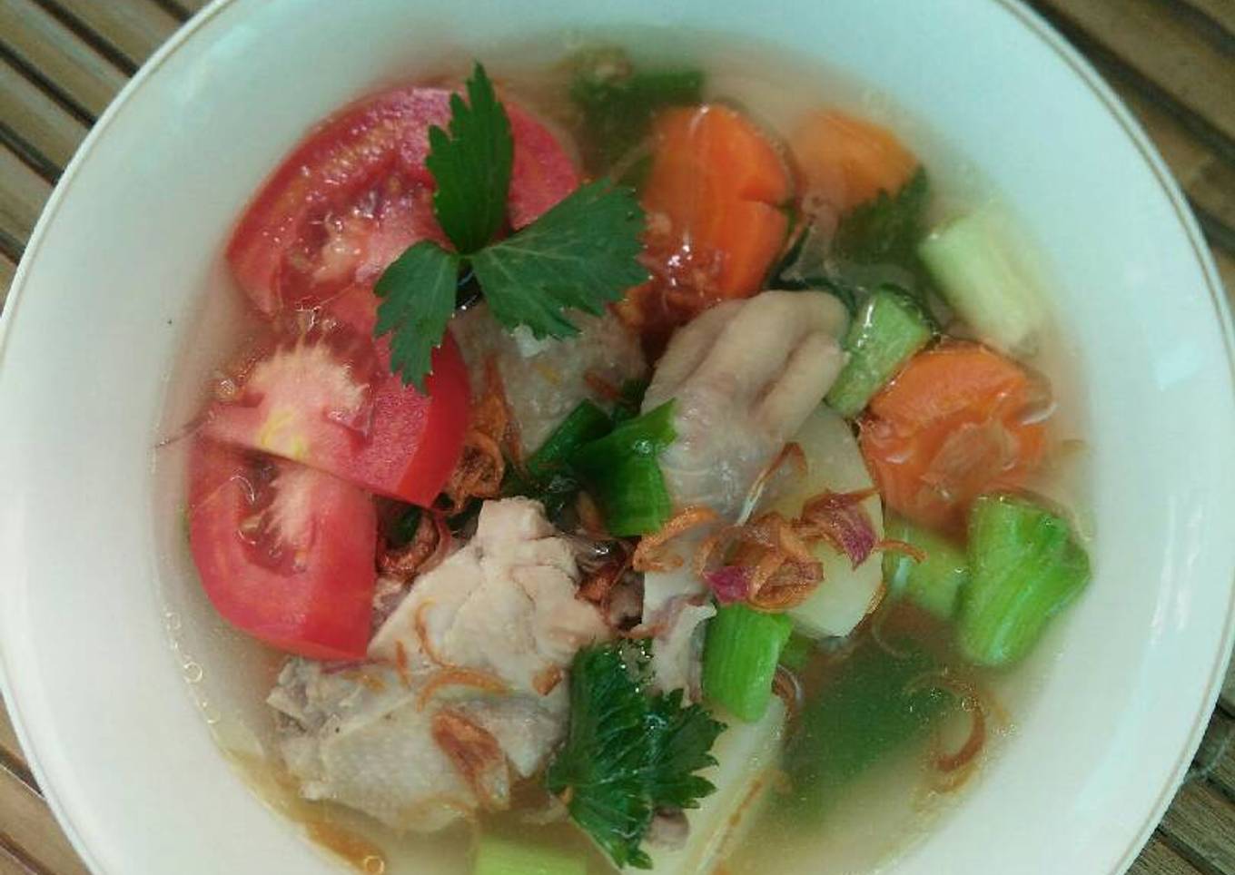 Sup ayam kampung