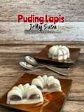 Puding Lapis Jelly Susu