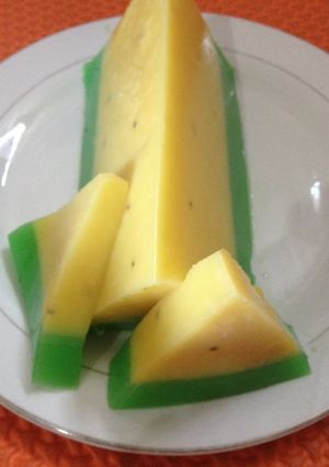 Foto resep Puding Mentega Semangka