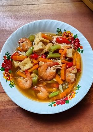 Foto resep Asam-Asam Udang Tahu