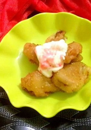 A picture of Banana fritters.