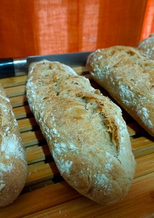 Una foto de Pan hecho en casa (con un preparado de Rustik Bakery)