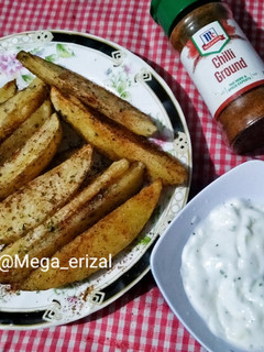 Foto resep Potato wedges panggang
