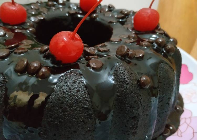 Brownies kukus putih telur