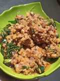 Tumis oncom hitam