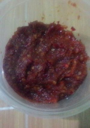 Foto resep Sambel terasi tahan lama