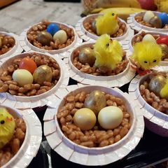 A picture of Chocolate rice crispies.