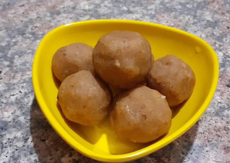 Choorma laddu in a unique way