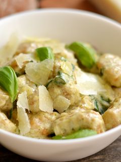 Édesburgonya gnocchi recept fotója