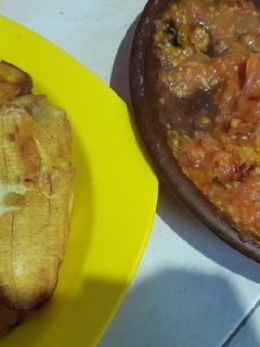 Foto resep Pisang peppe'+sambel uleg