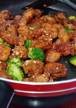 Foto resep Brokoli Ayam Oriental