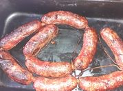 Una foto de chorizo al horno