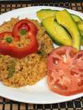 Arroz con pollo a la chorrera