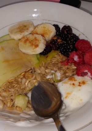 Una foto de Bowl de avena