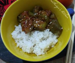 Ini Caranya Terong Kecap Pedas Enak Sederhana