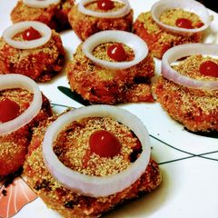 A picture of Mix veg cutlets.
