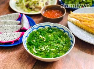 Hình của món Canh Rau Nấu Thịt Cua.