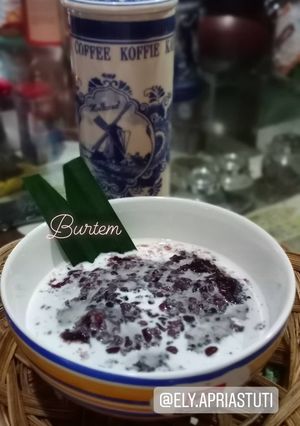 Foto resep Burtem (Ketan Hitam) No Coconout Milk