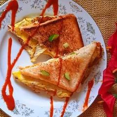 A picture of Egg and Cheese Sandwich.