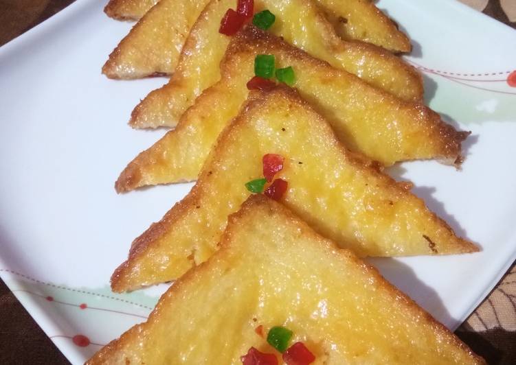 Simple Way to Make Ultimate Custard Flavoured Bread Delights
