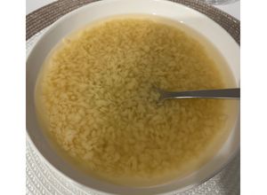 Foto di Minestra di puntine con brodo di verdure 🥕🧅🥔