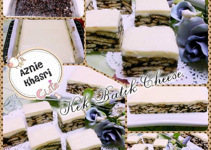 Bagaimana Menyiapkan Kek Batik Cheese yang Menggugah Selera