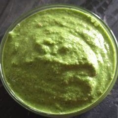 A picture of Spinach Chutney.