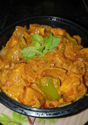 A picture of Dhaba Style Paneer Do Pyaji.