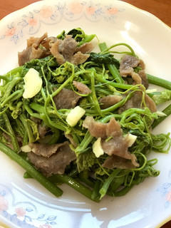 👩🏻🍳龍鬚菜炒牛肉 的食譜成品照片