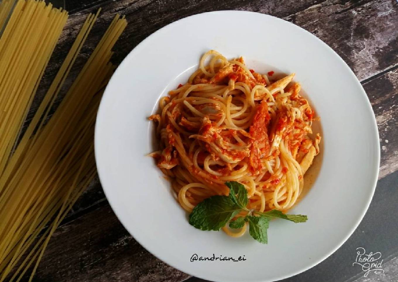 Spagetti Ayam Balado