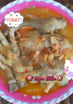 Foto resep Seblak ceker njerit