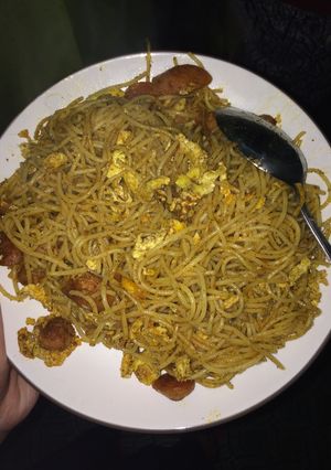 Foto resep Spageti kari
