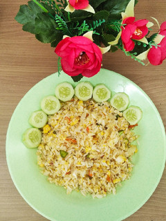 Foto resep Nasi goreng teri pete