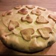 Tarta de brócoli y pavo