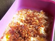 Gambar bubur oat telur