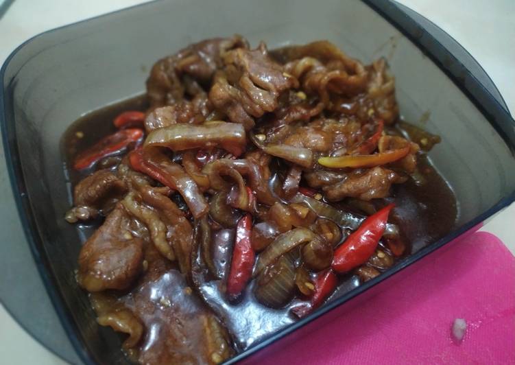 Beef Teriyaki Hokben TERSIMPLE