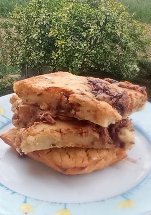 Φωτογραφία της συνταγής Pancakes φούρνου με φυστικοβούτυρο και μαρμελάδα