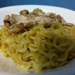Chicken noodles A picture of Chicken noodles.