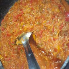 Pizza sauce A picture of Pizza sauce.