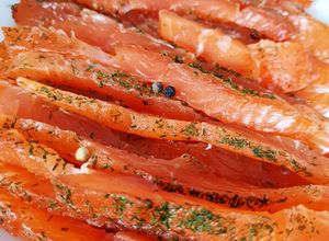 Une photo de Saumon gravlax 😍 #avril