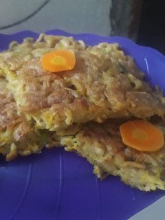 Foto resep 121. Telur dadar mie