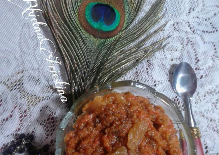 Resep Carrot Ka Halwa yang Enak