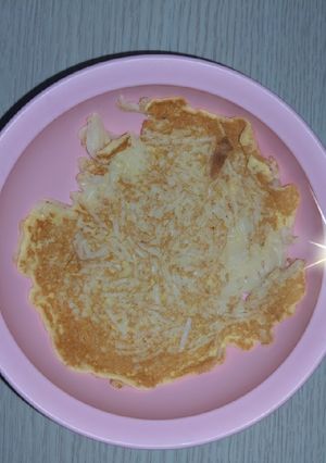 幼兒餐點-麵線煎蛋 的食譜成品照片