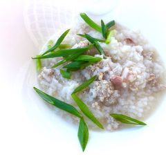 A picture of Pork And Bacon Porridge.