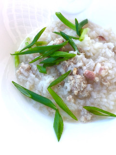 A picture of Pork And Bacon Porridge.