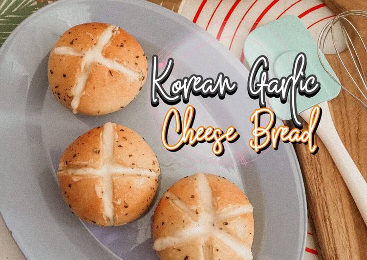 Resep Korean Garlic Cheese Bread (Homemade Cream Cheese) Oven Tangkring - Ekonomis &amp; Anti Gagal Anti Gagal