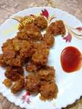 চিকেন পপকর্ন (chicken popcorn recipe in Bengali)