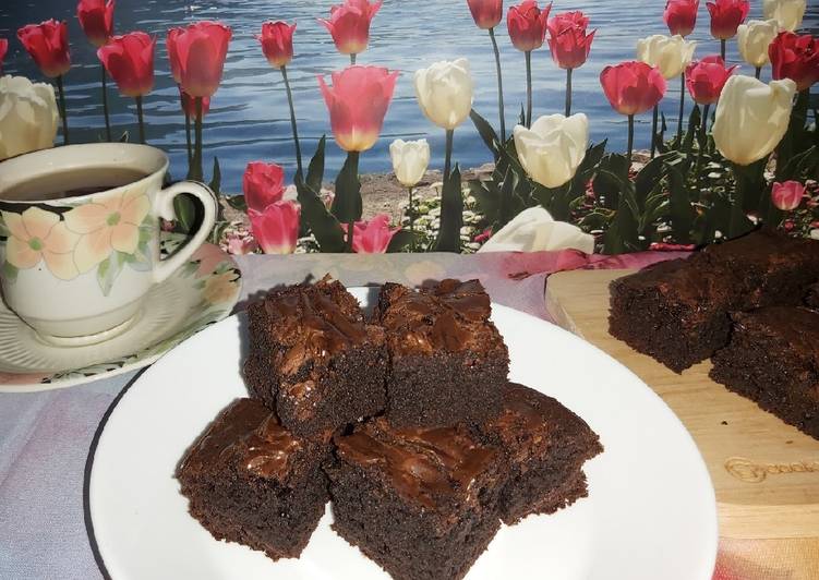 Porsi kecil Brownies