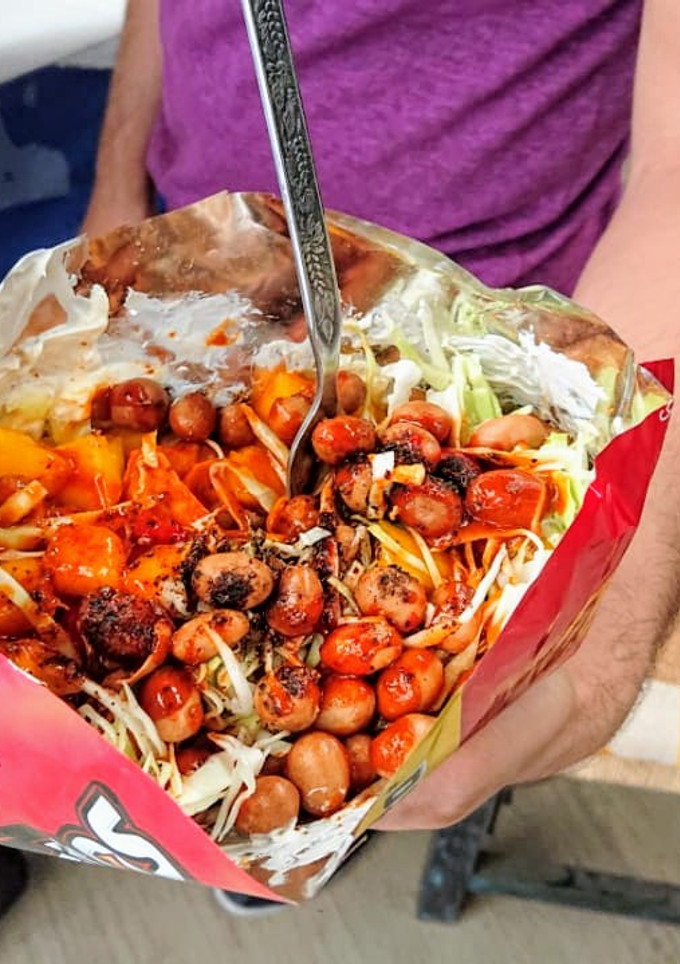 Una foto de Botana tijuanense(dorilocos)